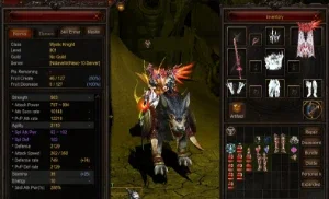 Mu Online Webzen ILLUSION KNIGHT IK lvl 800 Nidavellir