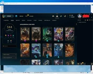 Conta League  Of legends