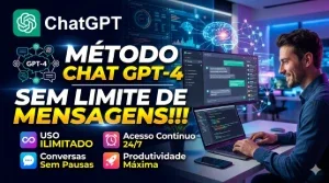 Método Chat Gpt-4 Sem Limite De Mensagens!!!