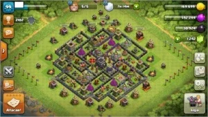 Conta Clash of Clans - CV9, lvl99.