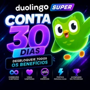[Conta Fa] Super Duolingo - 3O Dias