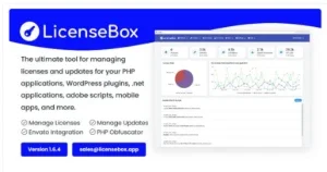 LicenseBox – PHP Licenser and Updates Manager