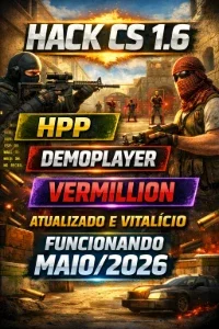 Hpp, Demoplayer E Vermillion Hack Cs 1.6 2026 Maio/2026