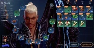 VENDO CHAR MIR4  LEVEL 70 COM 75 DE POWER LANCEIRO