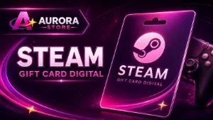Gift Card Steam - Código de Saldo - Carteira Steam Brasil