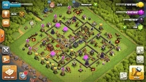 Clash of clans, Cv 10 barato