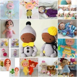 13 Receitas Amigurumi Bebês Lindos - Português
