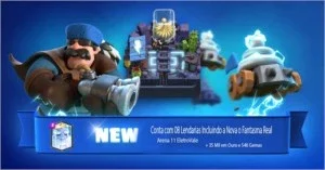 CLASH ROYALE NÍVEL 10 COM 3406 TROFÉUS