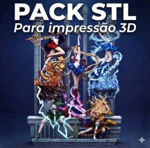 Pack STL para impressão 3D