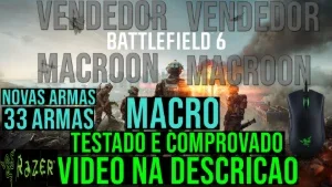 Macro - Battlefield 6 (Vitalicio) Mouses RAZER