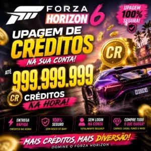 🔥 Forza Horizon 6 — Upagem De Créditos Até 999.999.999 Cr