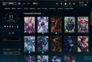 Conta League of Legends Lux Florescer Espiritual