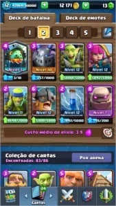 CONTA NÍVEL 12 4200 TROFÉUS  E 12 LENDÁRIAS