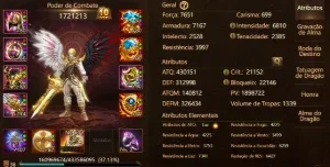 Conta Wartune classe avançada
