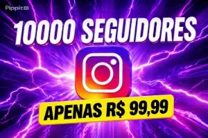 10000 Seguidores Intagram - 99,90 R$ - Entrega Rápida✅