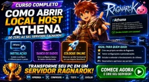 Curso básico criar servidor de ragnarok - rathena