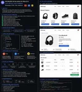 sistema de vendas html loja virtual