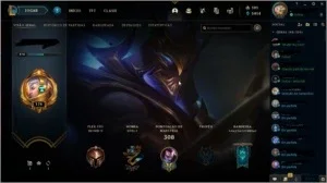 Vendo conta de lol com 92 skins lv 176