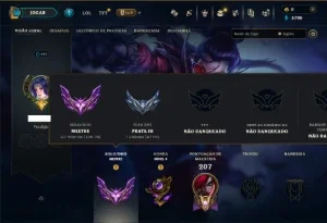 Mestre com 65 Champs e 18 Skins ( 138 PDL )