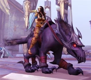 Montaria Rato-da-gorja Garra de Ébano Colossal WoW