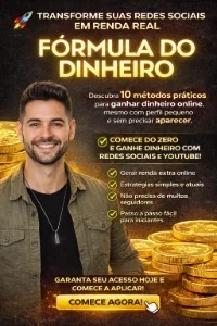 FÓRMULA DO DINHEIRO — Transforme suas redes sociais