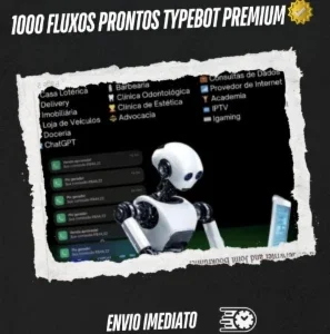 Fluxos prontos Typebot Premium