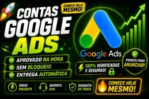 Conta Google Ads Verificada Comece a Anunciar Hoje (CNPJ/RG)