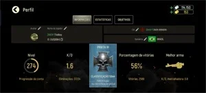 Conta Tacticool lvl 270