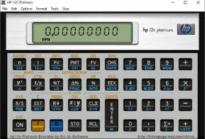 Calculadora Hp Platinum + Guia De Usuário