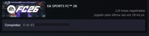 Conta Steam Full Acesso Com Fifa 26 Online