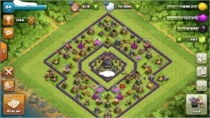 Conta CV9, barata ,de Clash Of Clans!