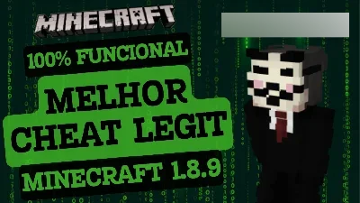 Hack/Cheat Legit De Minecraft 1.8.9 Com Brinde!