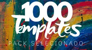 1000 Templates - Criativos Poderosos - Canva
