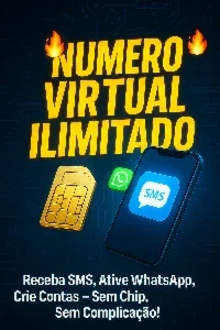 Número Virtual Exclusivo Para Sms