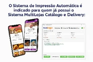 Sistema de Impressão Automática com Suporte 3 impressoras