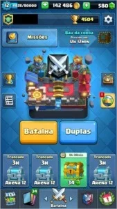 Conta Clash Royale - Level 12 - Todas as cartas do Jogo