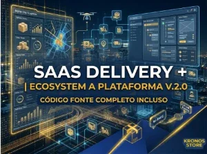 Saas C/ Cód Fonte Delivery + | Ecosystem A Plataforma V.2.0