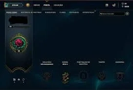 Conta lvl 30 lol