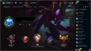 Conta de League of Legends