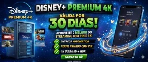 Disney+ Premium 4k - Perfil Privado Com Pin Exclusivo