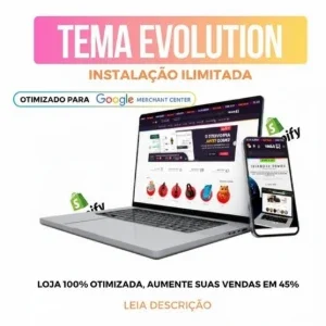 Tema Evolution 9.2 - Atualizado 2026 + Bônus