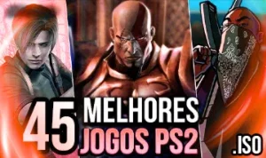📦🔥45 Jogos Ps2 (Iso)🔥🔴 Só Os Melhores Jogos!🔴 *