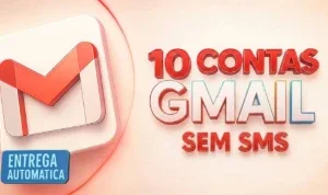 10x Contas Gmail Business Premium SEM SMS