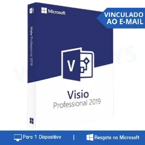 Visio 2019 Professional - Resgate na Microsoft