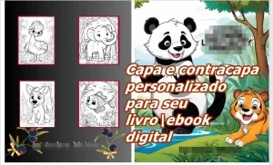 Crio a Capa e Contracapa do seu livro digital