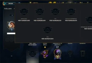 Unranked com 75 Champs e 2 Skins