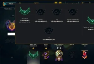 Esmeralda 2 com TODOS os Champs e 214 Skins +3 Prestigios