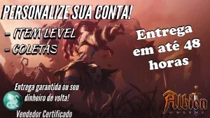 Contas personalizadas Albion| Qualquer classe 100/100 | 🟢