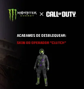 Skin Da Monster Operator - Warzone Todas Plataforma