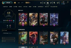 Conta Lol Top Com Varias Prestigios
